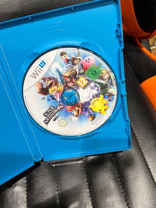 Juego super smash bros wiiu