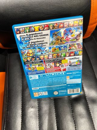 Juego super smash bros wiiu
