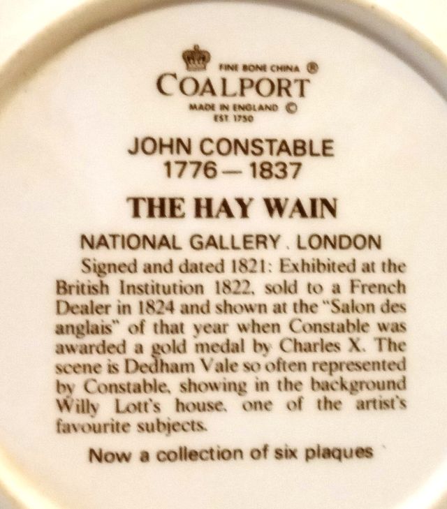 Plato The Hay Wain (John Constable)