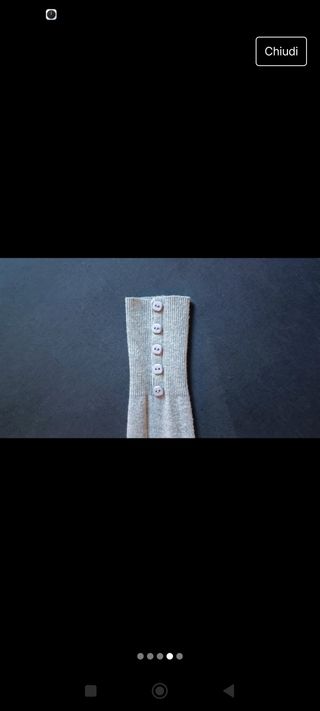 Cardigan grigio lungo Tiramisú
