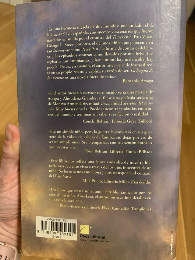 La lengua de los secretos, Martín Abrisketa