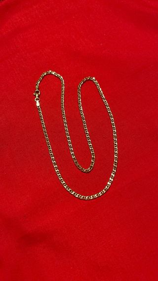 Cadena oro macizo 18K a dos eslabones