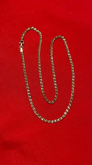 Cadena oro macizo 18K a dos eslabones