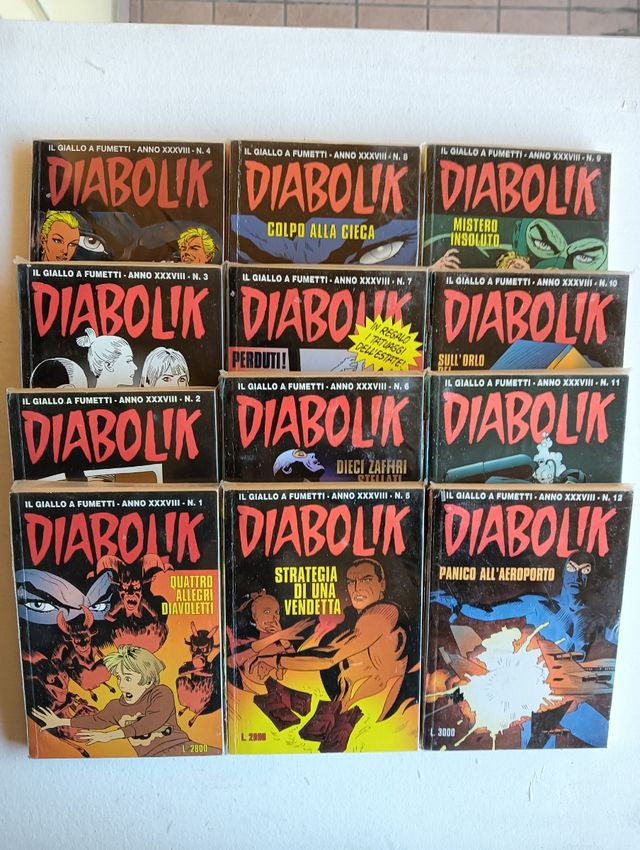 Diabolik anni XXXVIII e XXXIX