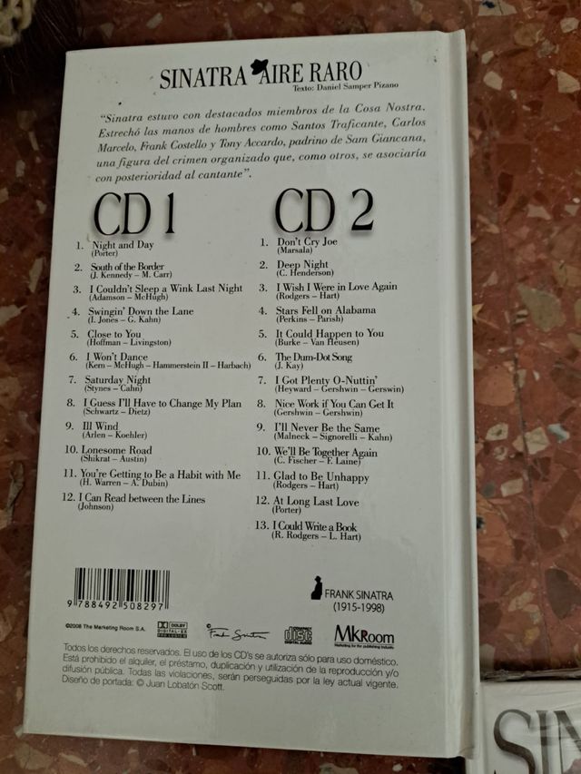 Pack Frank Sinatra CDS Dobles