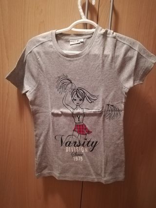 T-shirt color grigio