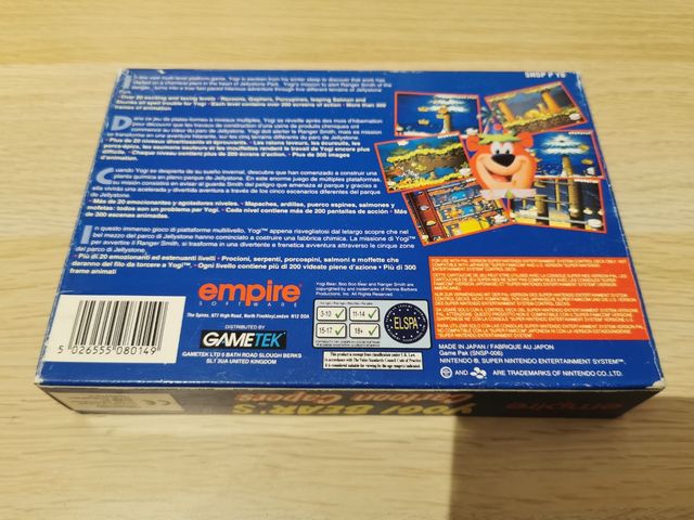 Yogi Bear Snes