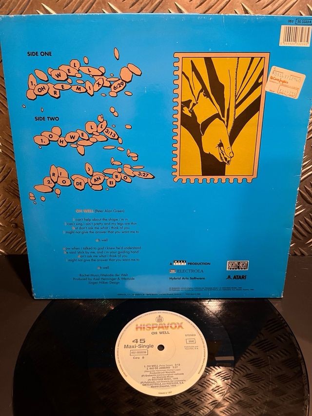 Vinilo de Oh Well (4x3)