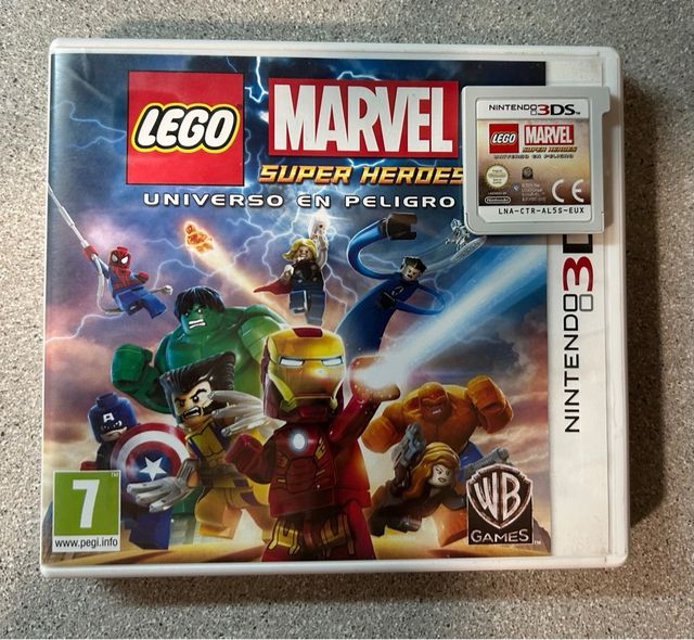 LEGO MARVEL SUPER HEROES NINTENDO 3DS