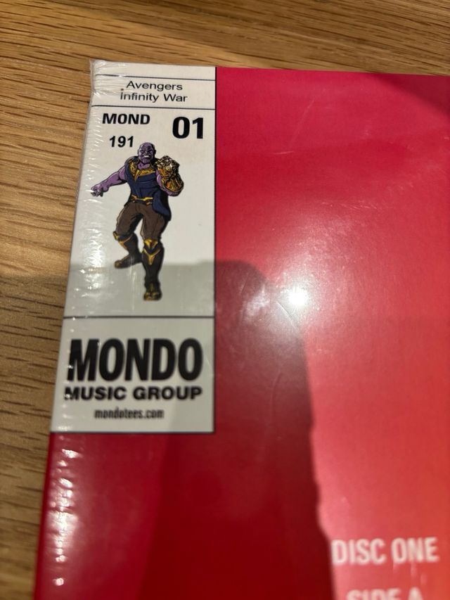 Avengers Vinilo Infinity War Mondo