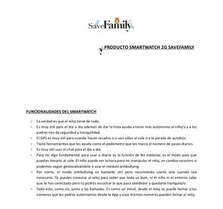 Reloj save family