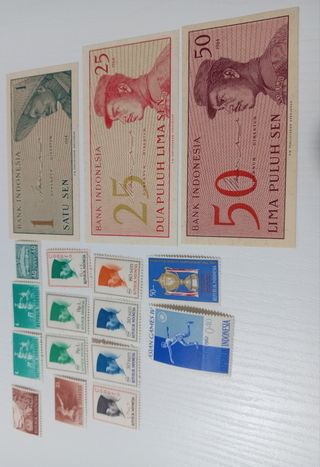 Francobolli, Banconote