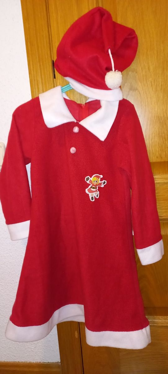 Disfraz Navidad niña 6-7 años