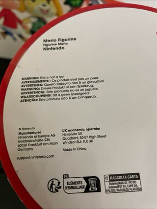 Statua Super Mario Nintendo Shop Tokyo/Osaka