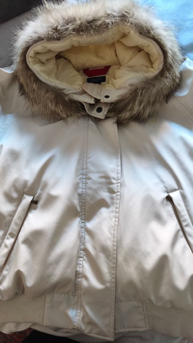 Giacca da donna Gant in piuma e pelliccia