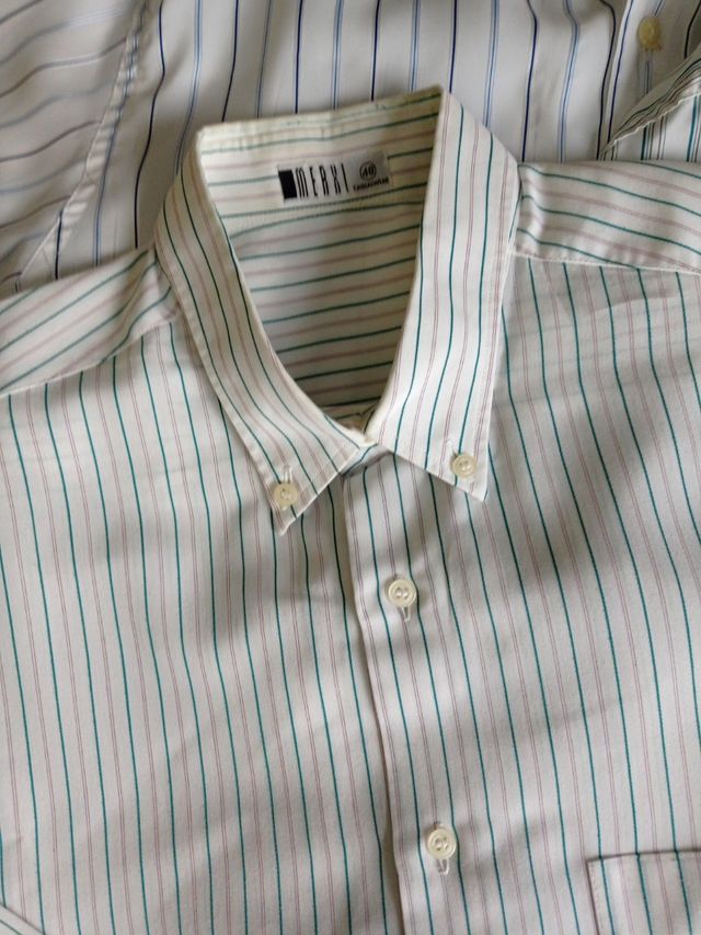 Lote de tres camisas de caballero