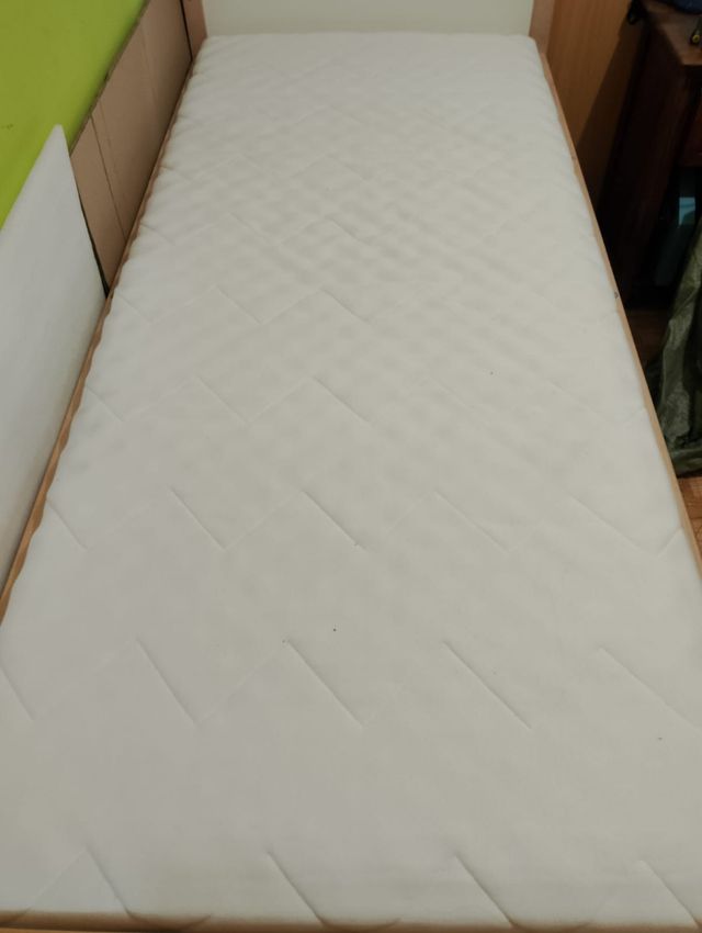 Conjunto cama + colchón Ikea 70x160