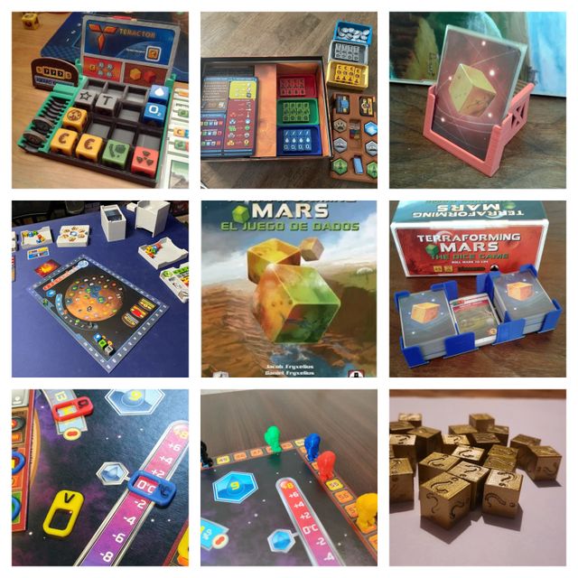 Terraforming Mars Juego de Dados: Deluxe