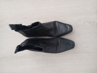 Botines negros zara talla38