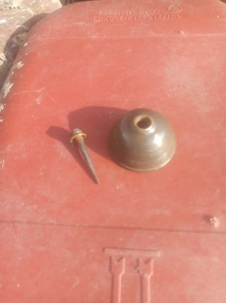 Aceitera maquina de coser antigua