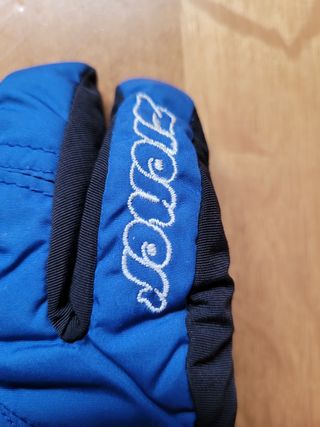 Guantes azules-negros de Ziener