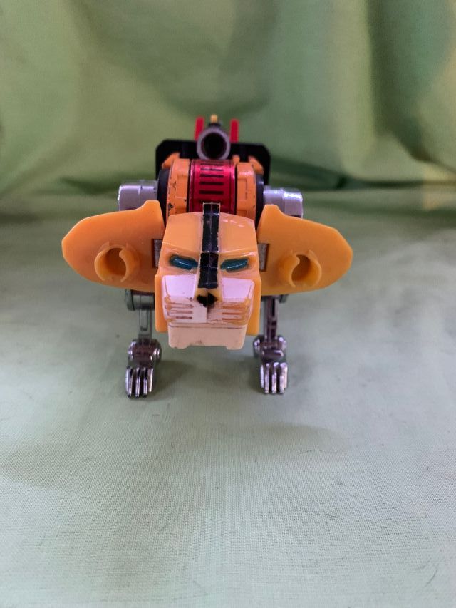 Voltron Golion Leone Giallo N5 Vintage anni 80