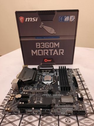 i5 8400 + msi b360m + 16 gb + CPU cooler + Caja