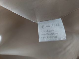 Precioso abrigo de cachemira y lana🍦