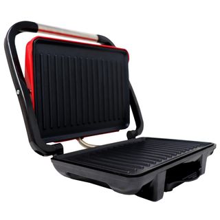 Plancha Grill Eléctrica Roja NEVIR NVR-9490 |