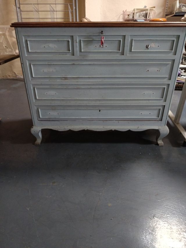 Mueble madera baúl decoración 