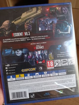 Resident Evil 3 PS4 Sin abrir!