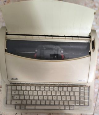 Maquina escribir olivetti
