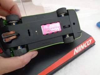 scalextric coche mtsubishi ref 50436 de la marca n