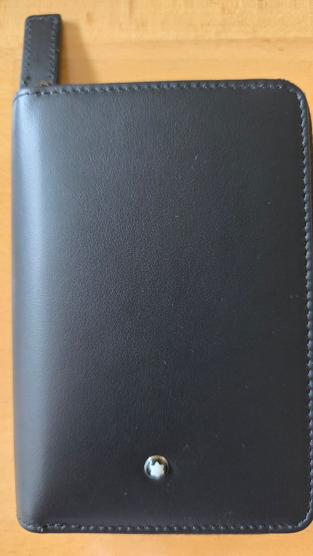 Llavero Montblanc de Cuero con cremallera