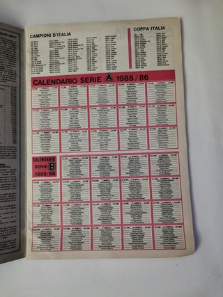 Album figurine CALCIO FLASH 1986