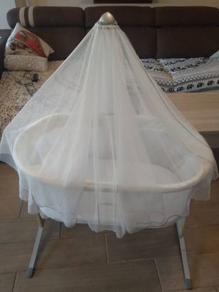 Mini cuna BabyBjörn con dosel
