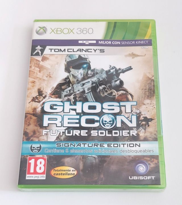 GHOST RECON FUTURE SOLDIER XBOX 360 PRECINTADO