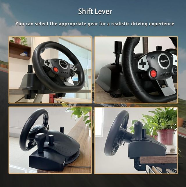 NUEVO‼️ Volante con pedales PC/PS4/Xbox