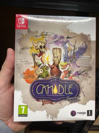 Candle signature edition Nintendo switch