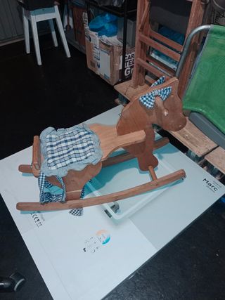 BALANCIN CABALLO DE MADERA