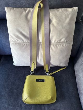 Bolso piel PRÜNE bandolera 