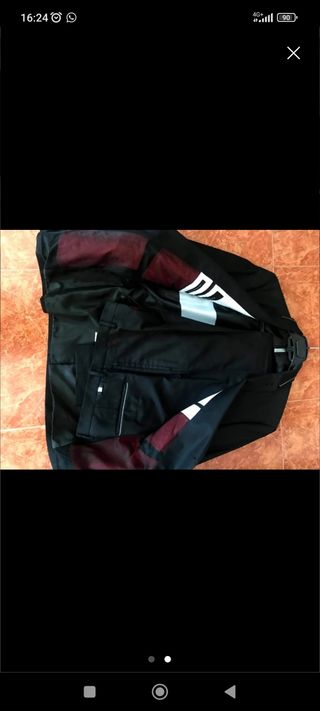 Traje zara negro una vez puesto talla S