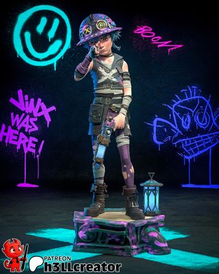 Isha (Arcane) - Figura resina 3D