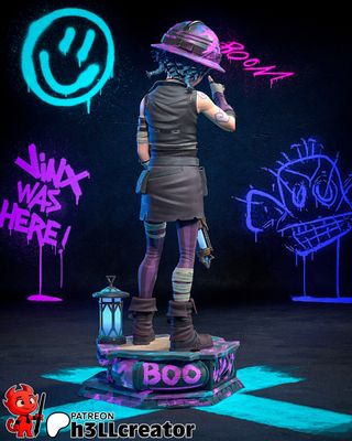 Isha (Arcane) - Figura resina 3D