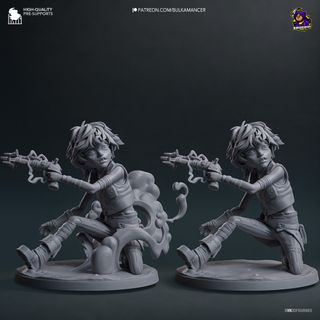 Isha (Arcane) - Figura resina 3D