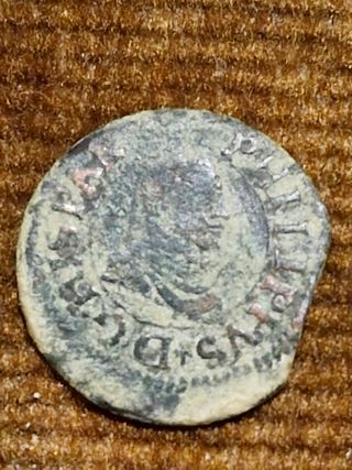 1 Dinero de Felipe III 1611 Vich