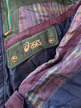 Abrigo chaqueta bomber Asics 80s 90s
