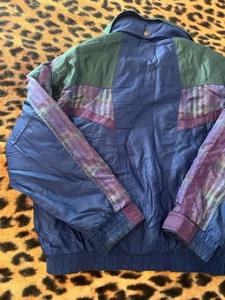 Abrigo chaqueta bomber Asics 80s 90s