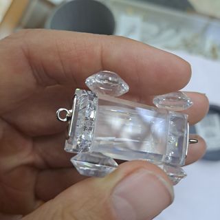 Swarovski train tipping carro treno
