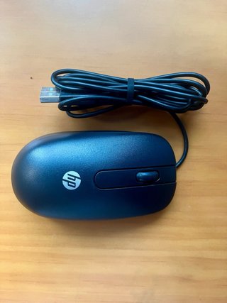 Ratón HP negro
